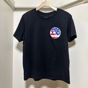 Women’s T-Shirt. American Yin Yang.